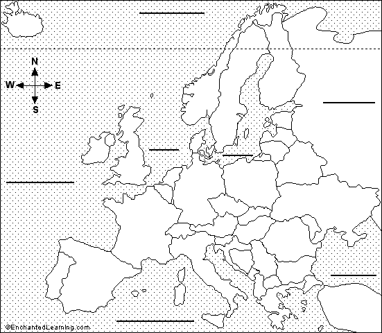 Map of Europe